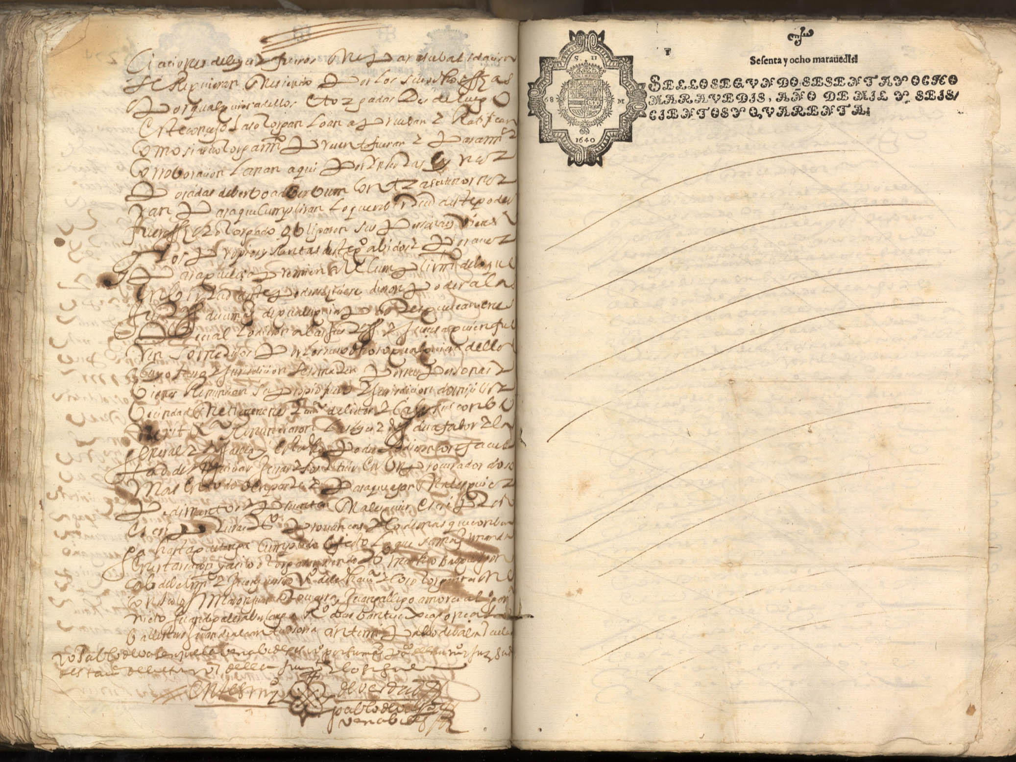 Registro de José Albornoz, Murcia de 1644.
